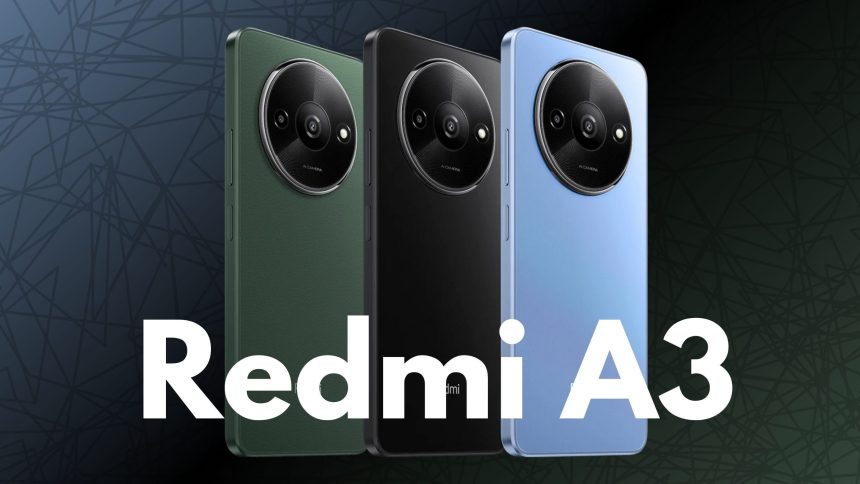 Redmi A3 Launched in India with 6.71" 90Hz Display, Helio G36, and Budget Price Tag