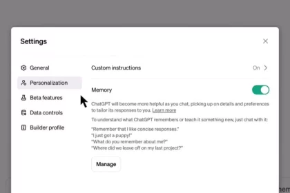 OpenAI Unveils Memory Feature for ChatGPT