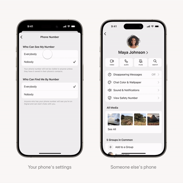Signal Unveils 'Usernames' option to choice