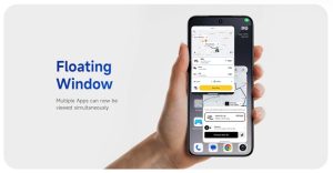multitasking with multiple apps simultaneously, Floating Window
