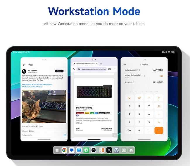 HyperOS WorkStation Mode