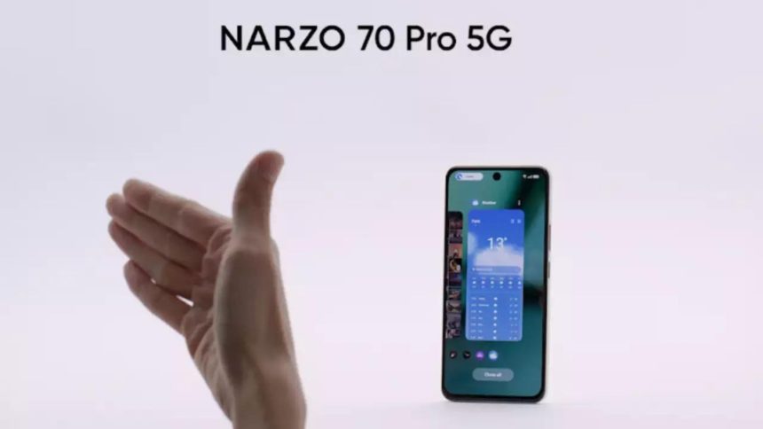 Air Gesture Feature Coming to realme narzo 70 Pro 5G