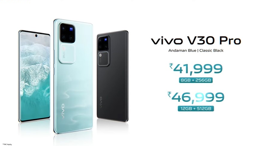 vivo v30 pro Price In India