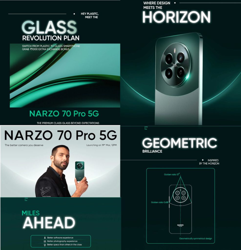 realme Narzo 70 Pro 5G design
