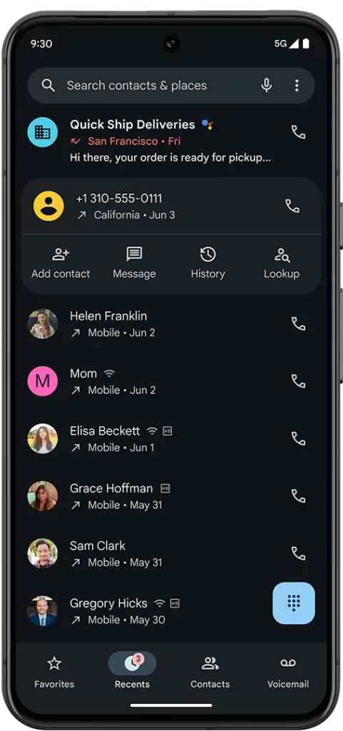 Identify unknown callers with ease: Pixel Feature Drop