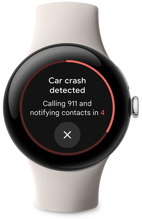 Enhanced safety with Car Crash Detection Pixel Feature Drop