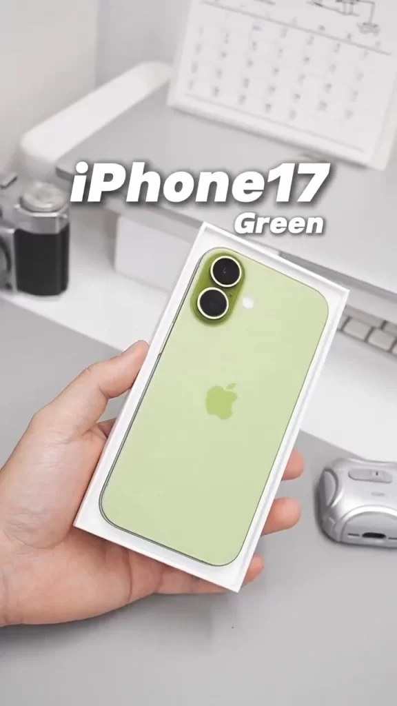 iPhone 17 Green Color