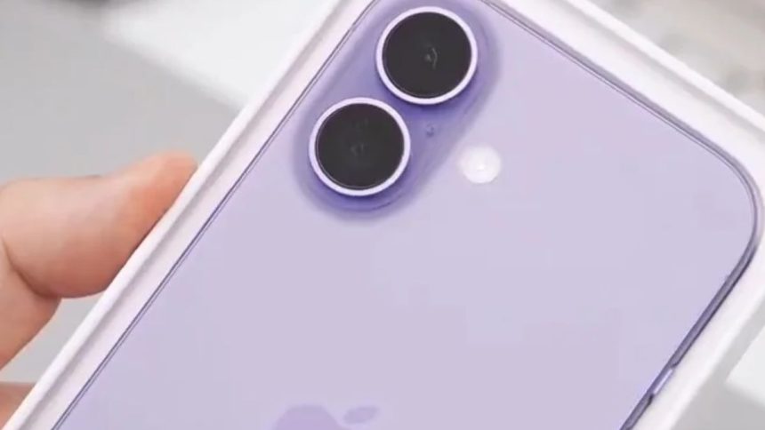 iPhone 17 Purpal Color