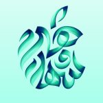 Apple Launches Custom Arabic Calligraphy Apple Logo Wallpapers