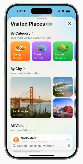 Apple Maps iOS 26 Public Beta