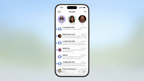 iOS 26 Public Beta Messages