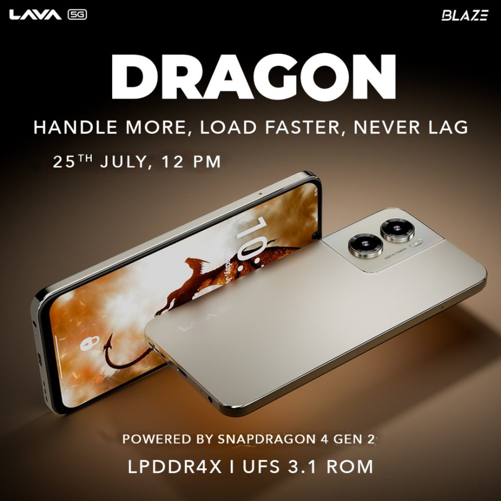 Lava Blaze Dragon 5G Launch Date