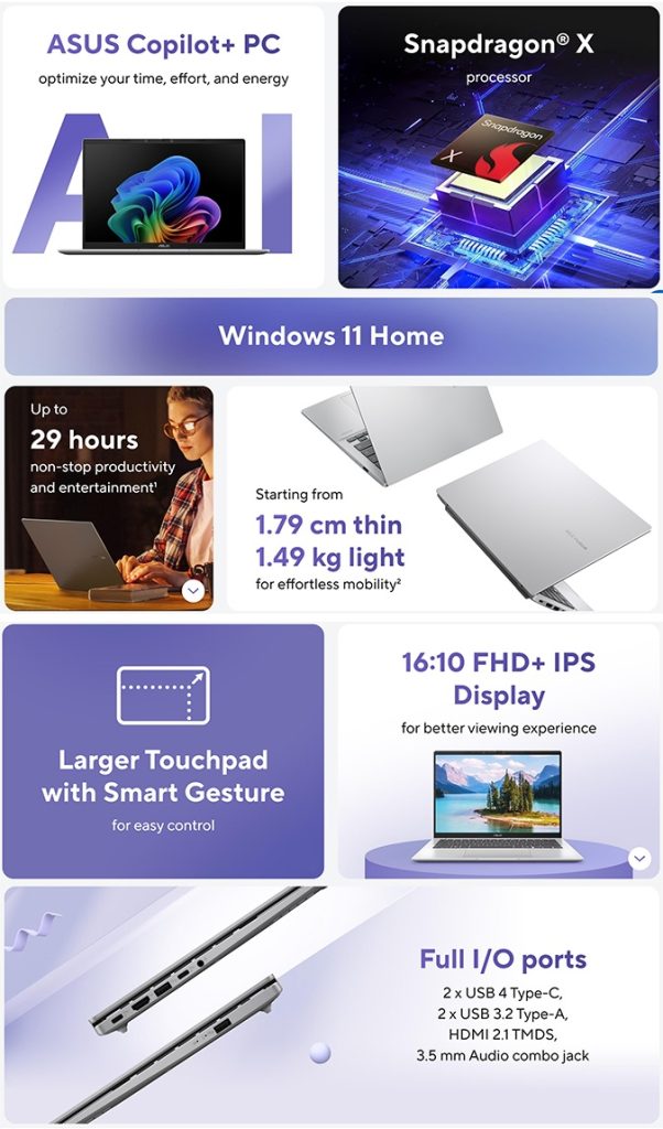 ASUS Vivobook 14 Features