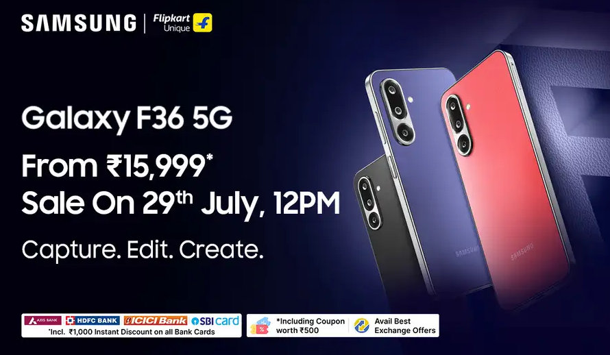 Samsung Galaxy F36 5G Price