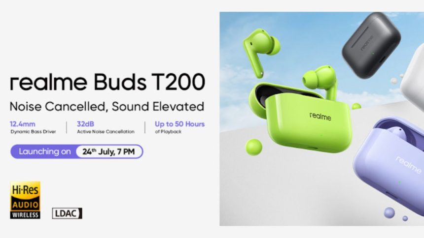 realme Buds T200 Launch