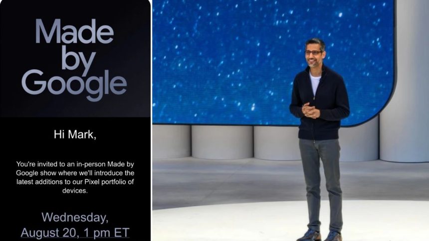 Google's Pixel 10 Launch Event