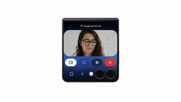 Gemini Live: Enhanced Screen