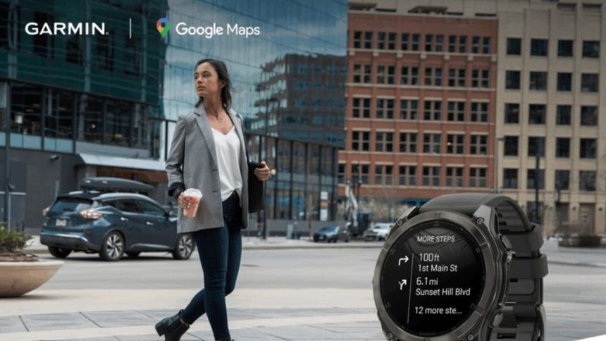 Garmin Integrates Google Maps