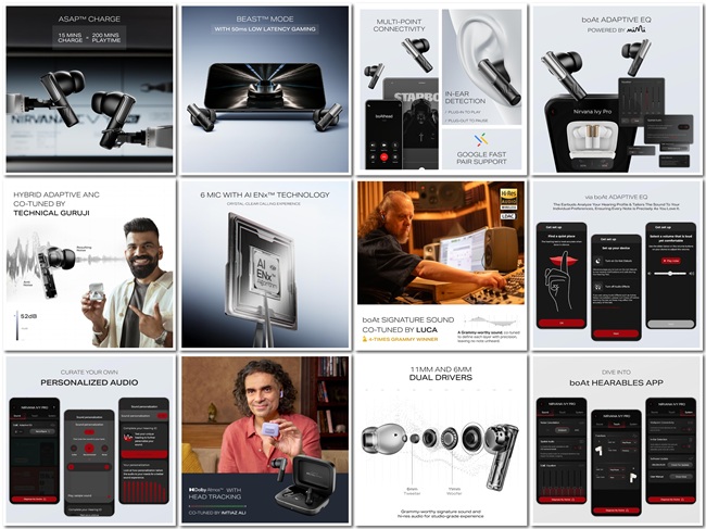 boAt Nirvana Ivy Pro Features