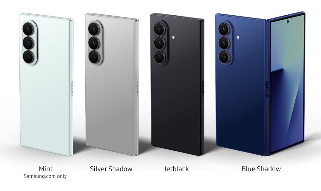 Galaxy Z Fold7 Colors