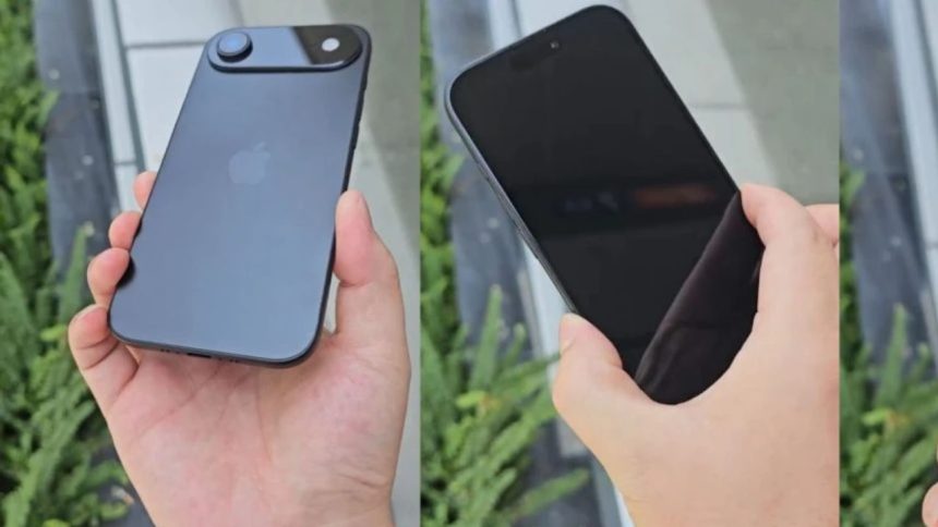 iPhone 17 Air Dummy Hands-on Video