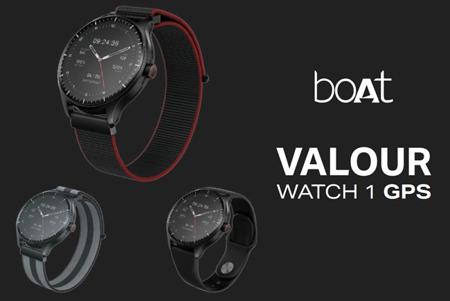 boAt Valour Watch 1 GPS colors