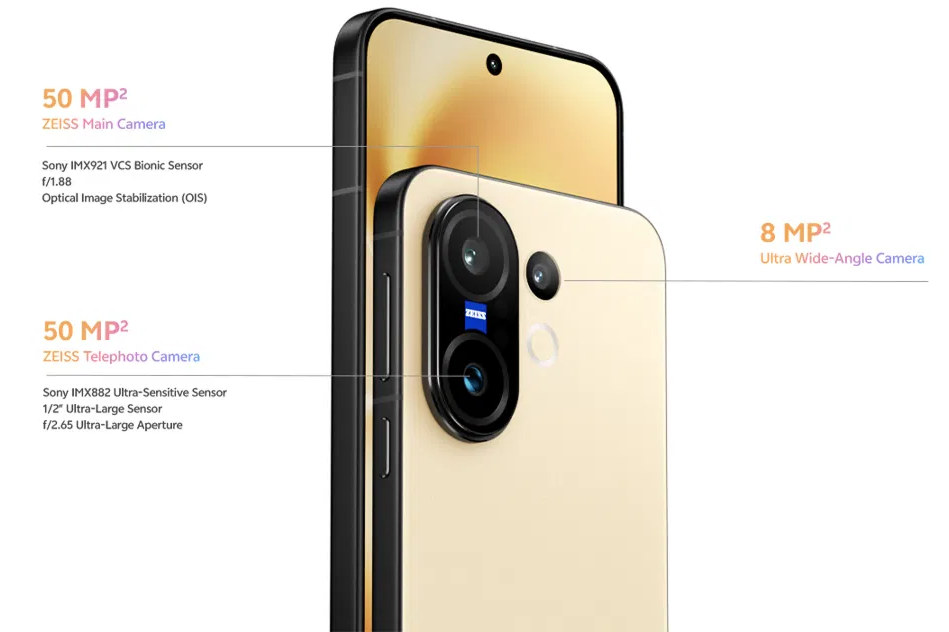 Vivo X200 FE Launch camera specs