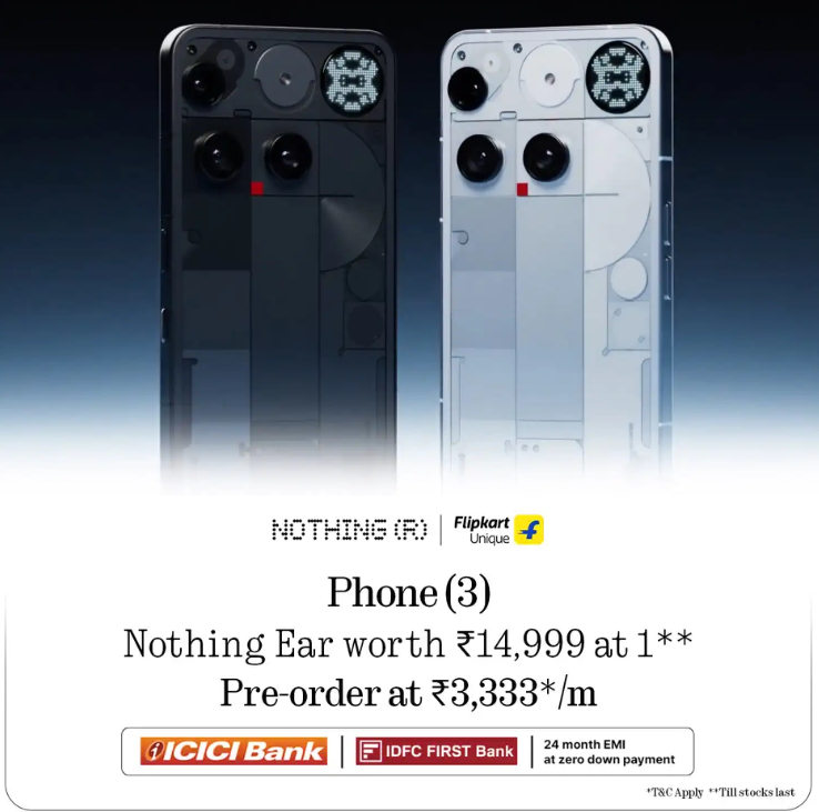 Nothing Phone 3 Launch Offer