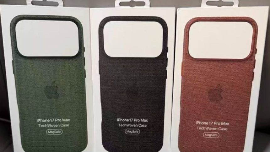 iPhone 17’s New TechWoven Cases Leak
