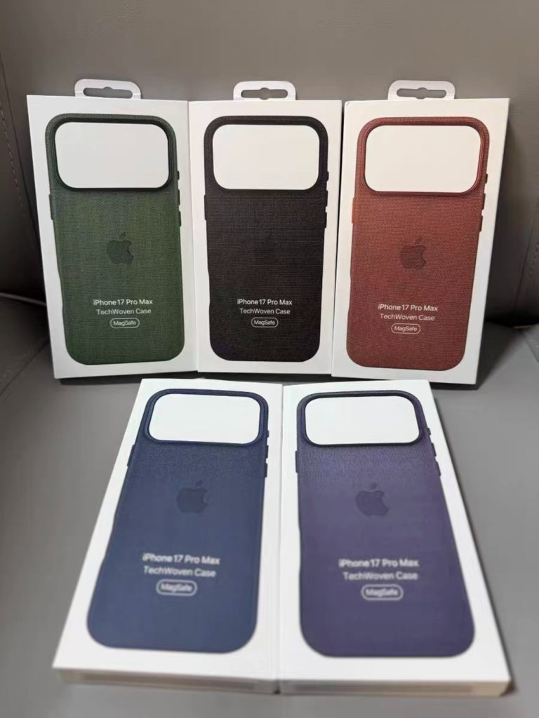 iPhone 17’s New TechWoven Cases
