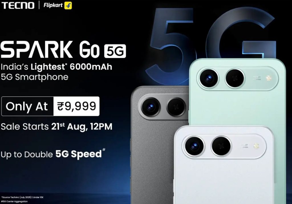TECNO Spark Go 5G price