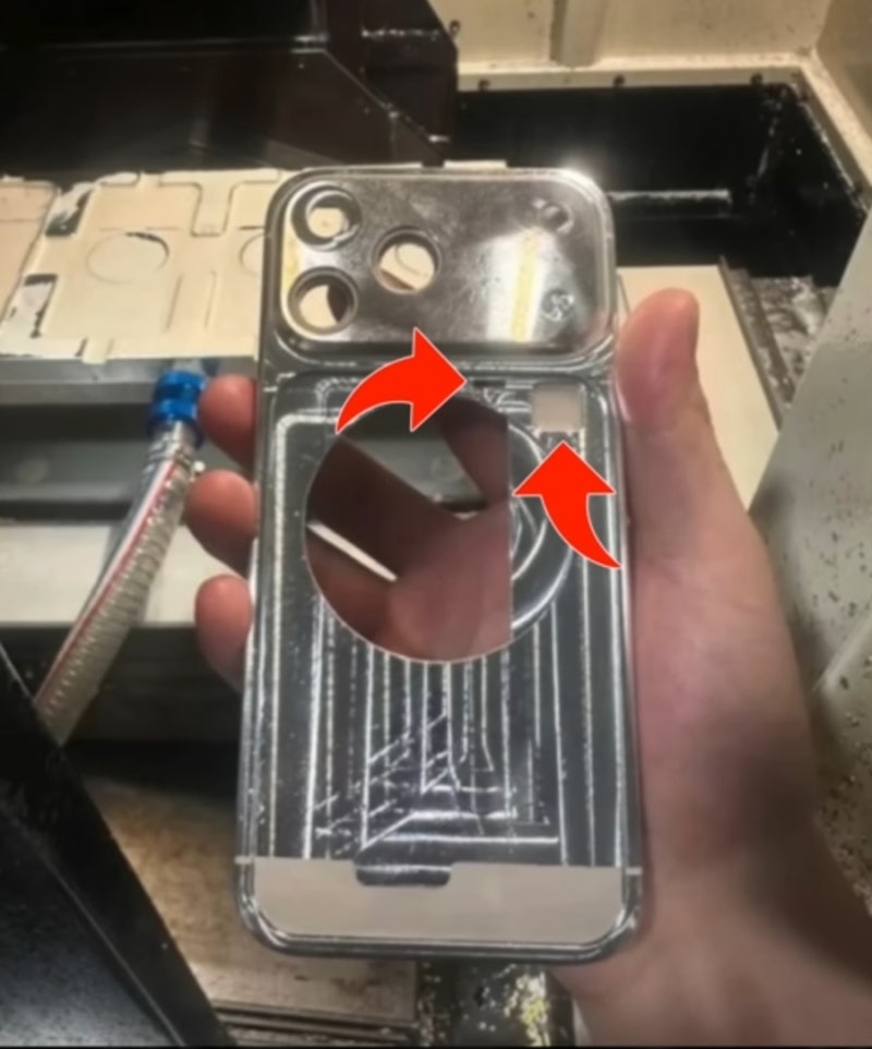 iPhone 17 Pro aluminum leak