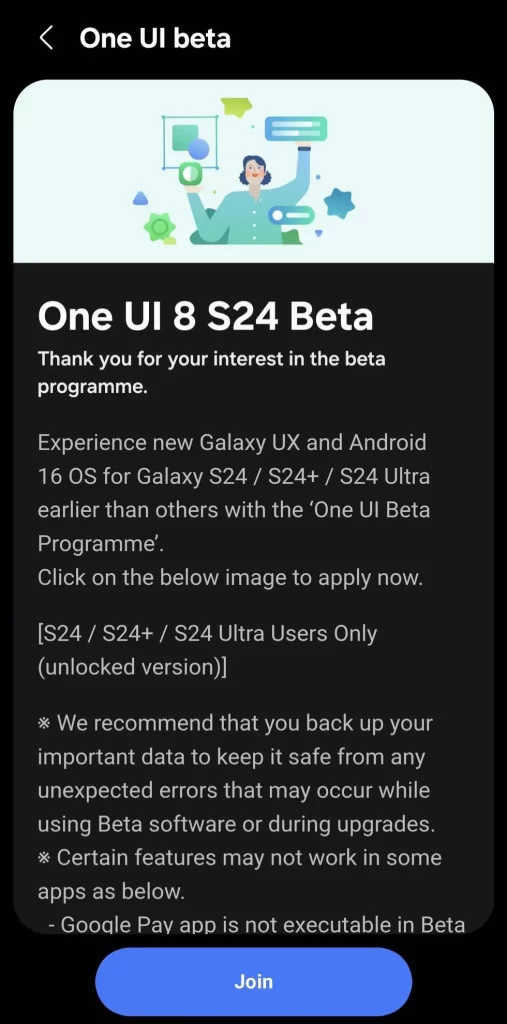 Samsung One UI 8 Beta Update