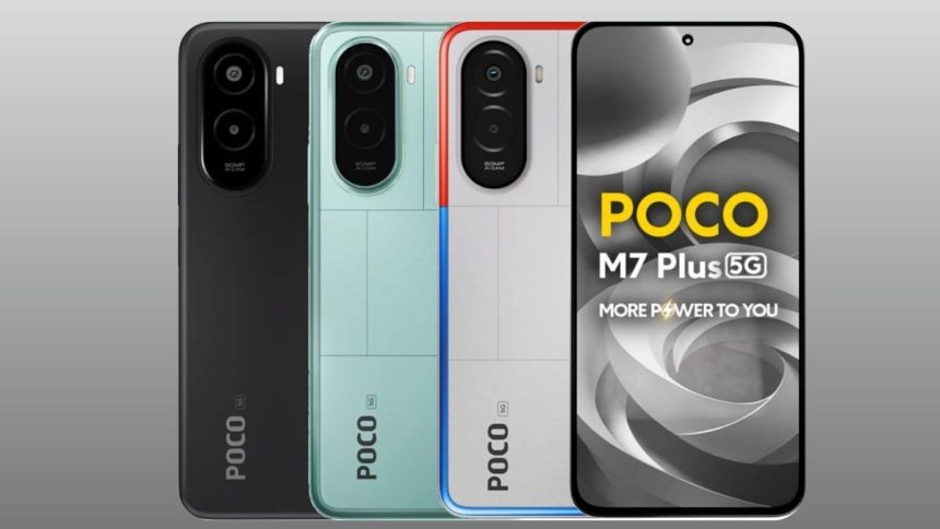 POCO M7 Plus 5G Launched in India with Massive 6.9″ 144Hz Display and 7000mAh Battery