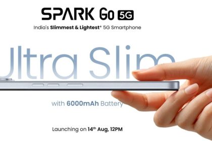 TECNO Spark Go 5G Set for India Launch on August 14