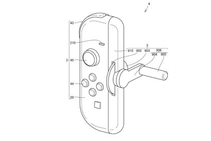 Nintendo Patents Playdate-Style Crank and Clickable Wheel for Switch 2 Joy-Con