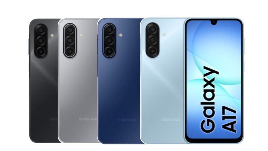 Samsung Galaxy A17 Officially Revealed in 4 Colors