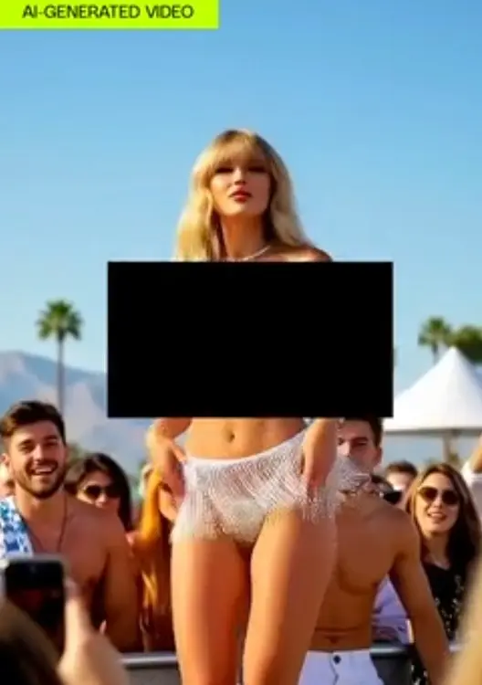 Taylor Swift Deepfakes AI-Generated Video by Grok