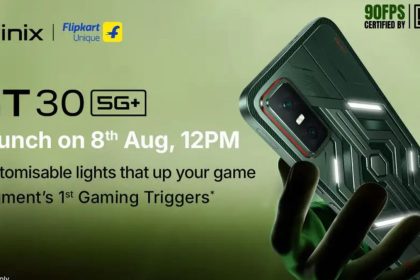 Infinix GT 30 5G+ to Launch in India on August 8 with Gaming Triggers