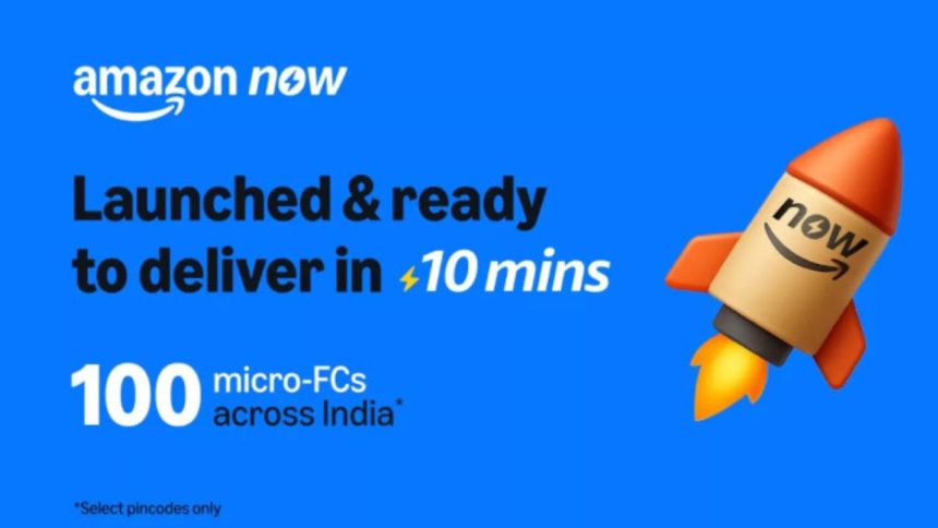 Mumbai Gets Amazon Now Ultra-Fast 10-Minute Delivery Service