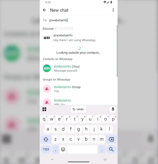 WhatsApp New Username Search Feature to Find Anyone