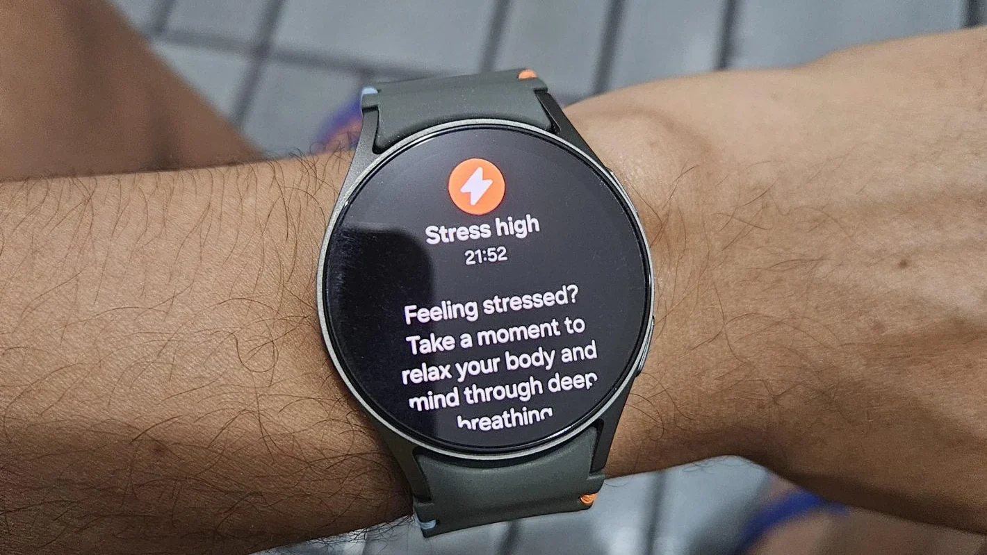 Samsung Galaxy Watch 7 Stress Alerts
