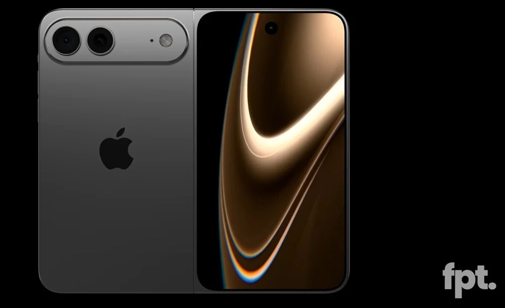Render of the iPhone Fold