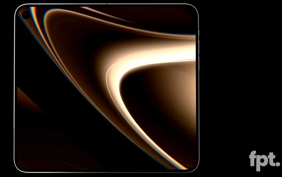 The internal 7.8-inch iPad-style display