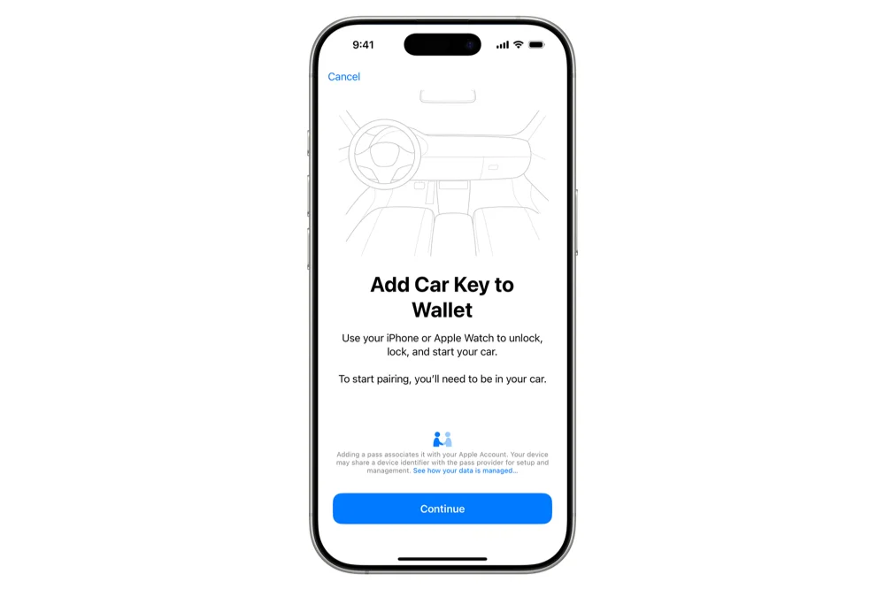 Tesla iPhone app