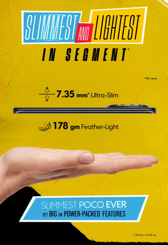 POCO M8 5G Confirmed 7.35mm Slim Design, Jan 8 India Launch