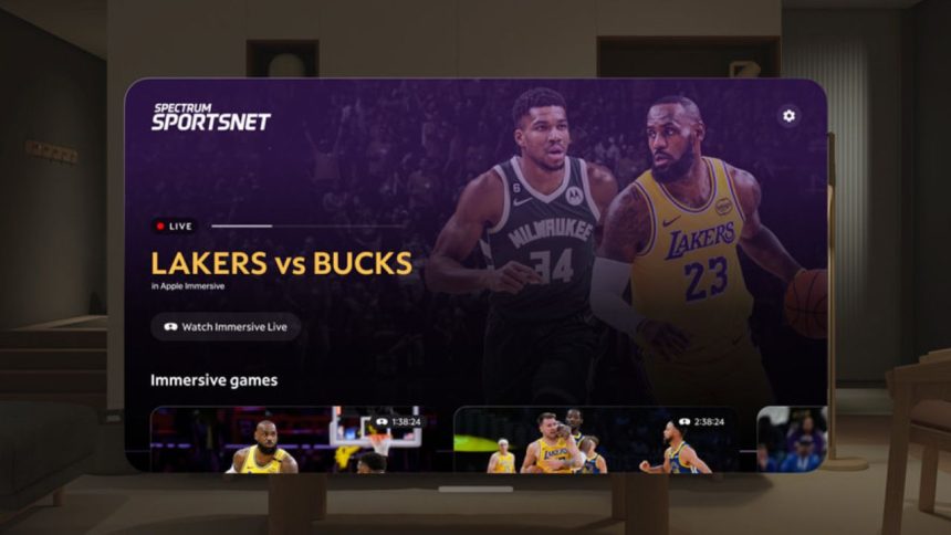 Apple Vision Pro Launches Immersive NBA Sports Experience