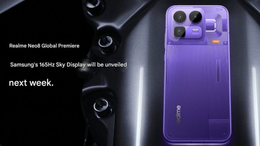 realme Neo8 Confirmed 7200mAh Battery & 200MP Camera