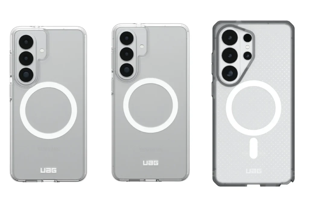  Galaxy S26, S26 Plus, and S26 Ultra (with cases)