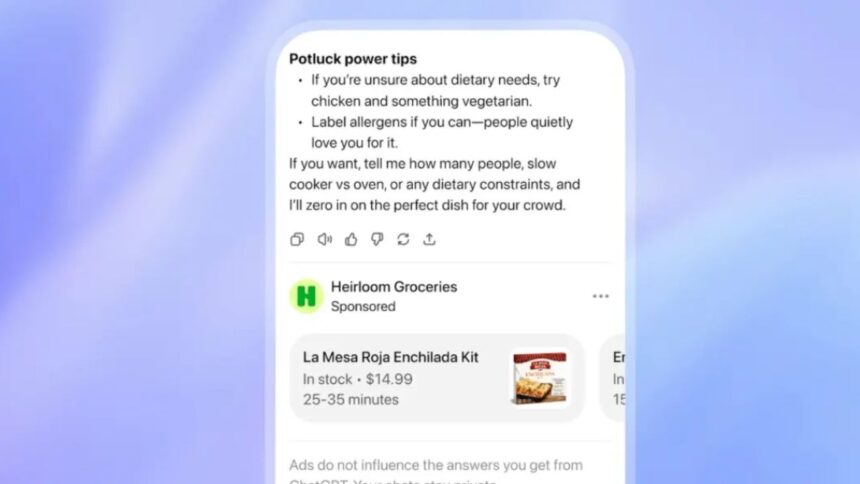 ChatGPT Ads Roll Out Free Users See Banners Now